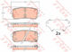 Trw Gdb2112 Disc Brake Pad Set