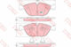 Trw Gdb1285 Brake Pad Set Disc Brake