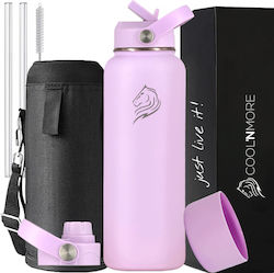 Cool'NMore Thermos Stainless Steel BPA Free 1 L...