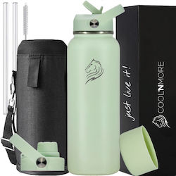 Cool'NMore Thermos Stainless Steel BPA Free 1L ...