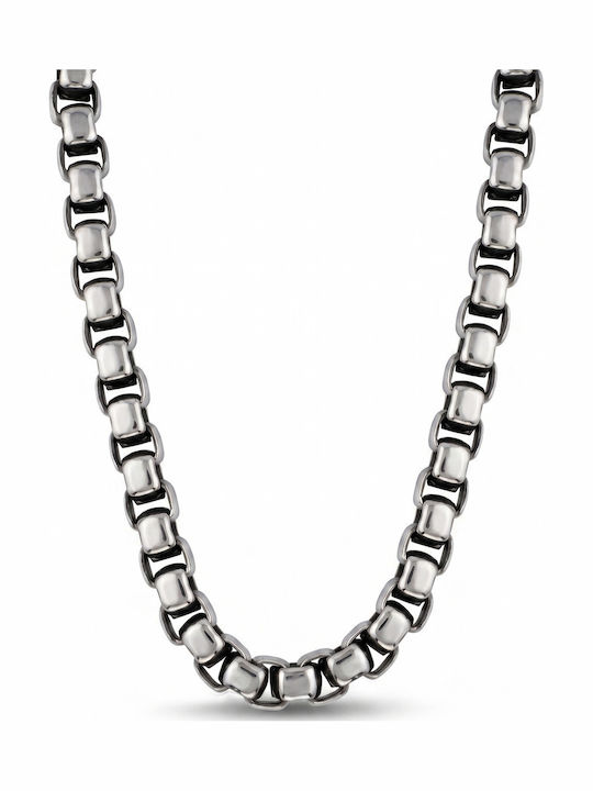 Kiriakos Gofas Men's Steel Neck Chain