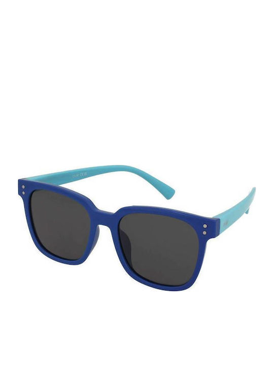 Crulle C28 Athletic Kids Sunglasses with Polarized Blue Lens