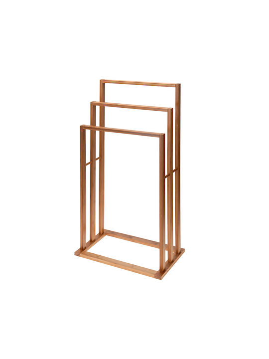 MRShome Triple Wall-Mounted Bathroom Rail with Screws 40x24.5cm Silver