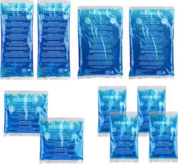 Set Comprese cu Gel Răcoritoare Relaxdays Albastre 26x16x1cm 28x12x1.5cm 14x13x1cm 16x9x1cm Set Comprese cu Gel Răcoritoare Relaxdays Albastre 26x16x1cm 28x12x1.5cm 14x13x1cm 16x9x1cm