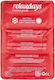 Wiederverwendbares Gel-Kühlpack Wärmekompresse Relaxdays Rote 2x25x36cm