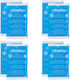 Set 8 Relaxdays Cold Gel Packs Blue White 1x15x9 Cm