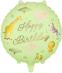 PartyDeco Animal Balloons Happy Birthday