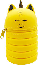 Must Team Pencil Case Made Of Yellow Silicone