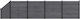 vidaXL WPC Zaunpaneel in Grau Farbe 1.86x7.92m ...