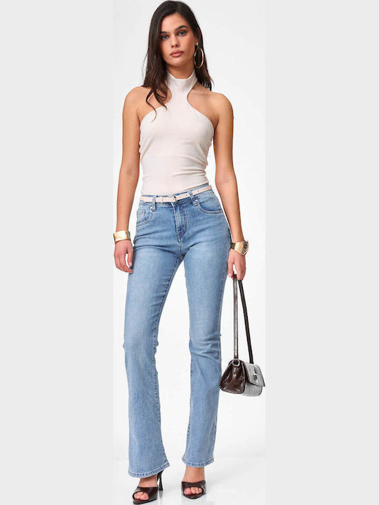 Decoro Women's Jeans Pants Flared