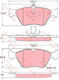 Trw Gdb1166 Brake Pad Set Disc Brake