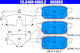 Brake Pad Set Disc Brake Ate 13.0460-5683.2