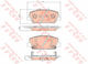 Brake Pad Set Disc Brake Trw Gdb3621