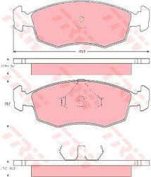Trw Gdb371 Brake Pad Set Disc Brake Trw Gdb371 Brake Pad Set Disc Brake