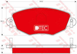 Set Plăcuțe De Frână Și Discuri De Frână Trw Gdb1434dte Set Plăcuțe De Frână Și Discuri De Frână Trw Gdb1434dte