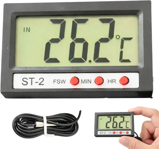 Verk Group Digital Innenraumthermometer für Verwendung in Innenraum