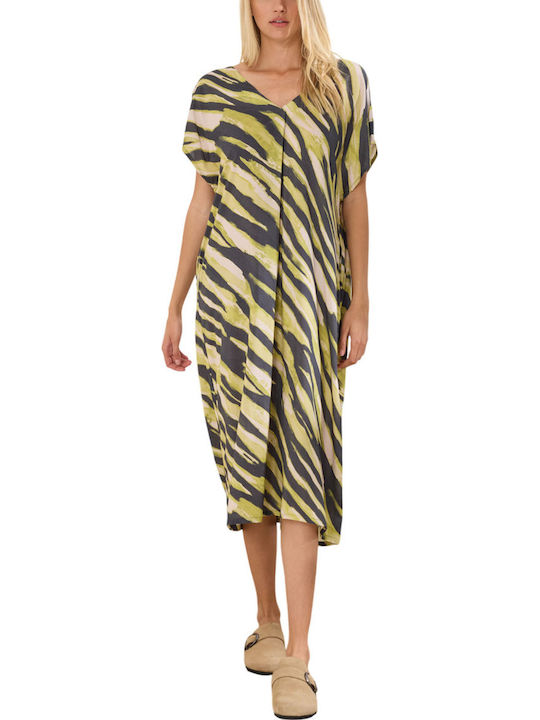 Summer Midi Dress Lime