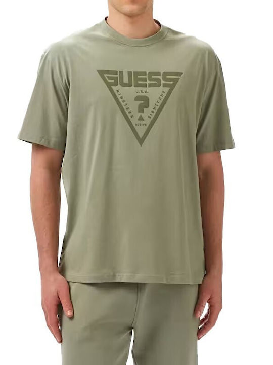 Guess Тениска Зелена