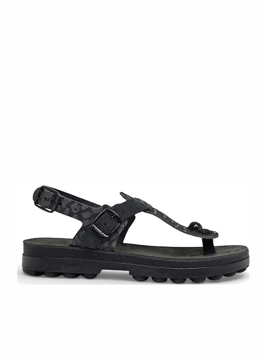 Fantasy Sandals Leather Women's Anatomic Black ...