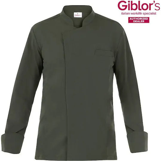Giblor's Chef Jacket Khaki Giorgio