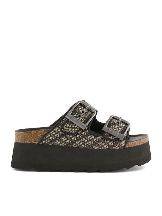 Women's Flat Sandals Black