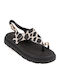 Γυναικεία Σανδάλια Flatforms Μαύρα