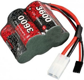 Nimh Empfänger Akku 3600mAh 3+2 Sub-c 1:5 Maß