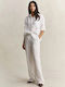 Women's Linen Trousers White