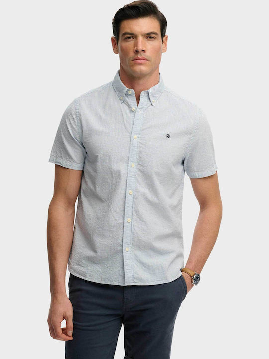 Superdry Classic Κοντομάνικο Βαμβακερό Πουκάμισ...