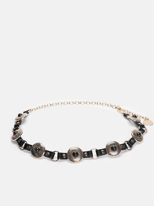 Decoro Damen Gürtel Schwarze