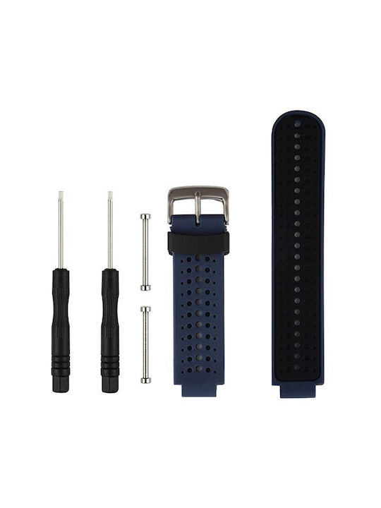 Λουράκι Σιλικόνης Silicone Strap Forerunner 220 230 235 620 630735xt Μαύρο Μπλε Oem