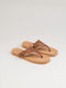 Flip Flops In Brown Colour