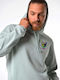 Sweatshirt With Hood Sage H0229S
