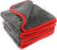 Car Microfiber Drying Cloths for Body 1200gsm Grey 40x40cm 3 Pieces