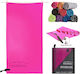 Microfiber Drying Cloth for Car Body Fuchsia