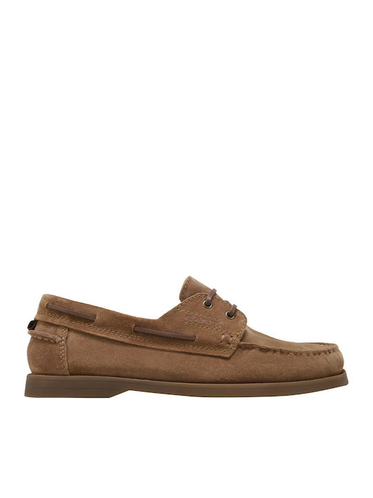 Suede Ανδρικά Loafers σε Ταμπά Χρώμα