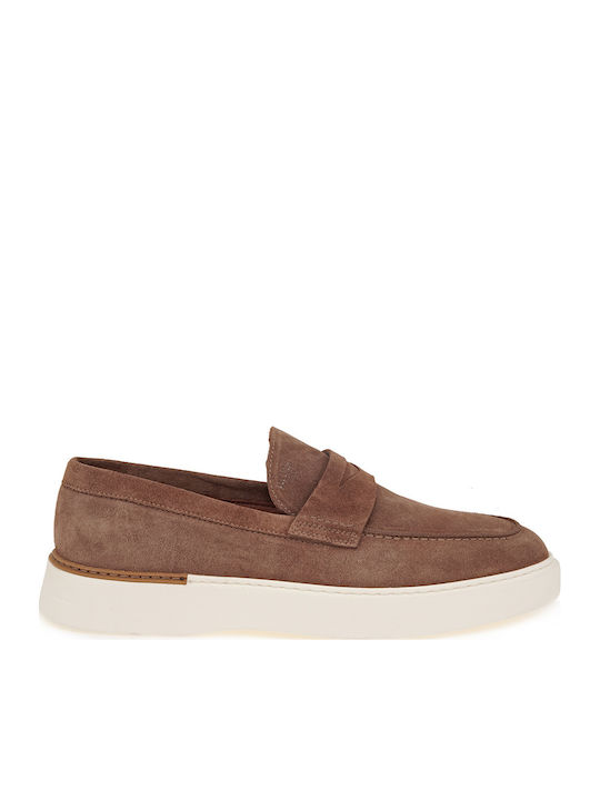 Boss Shoes Δερμάτινα Ανδρικά Μοκασίνια σε Ταμπά...