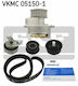 Skf Vkmc 05150-1 Water Pump Timing Belt Set
