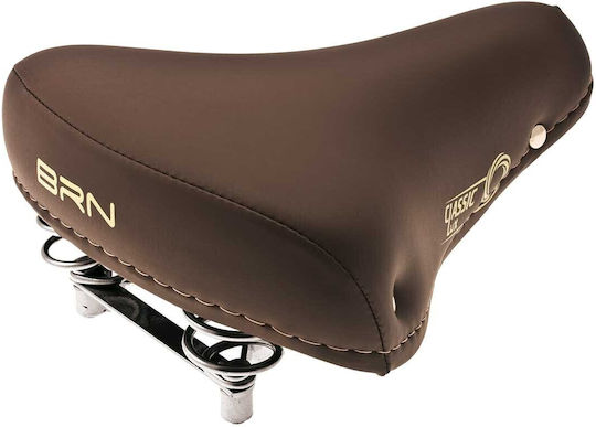 BRN Fahrradsattel Braun 265 x 220 mm