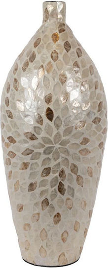 Vază Decorativă Bej Φ23xΥ57cm