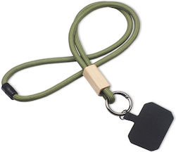 Vnc Khaki Mobile Phone Neck Strap