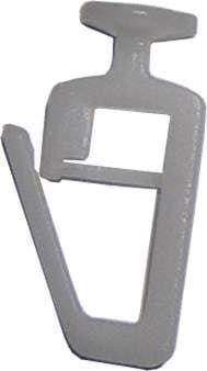 Metalplast Curtain Hooks Safety Pins 50 Pieces