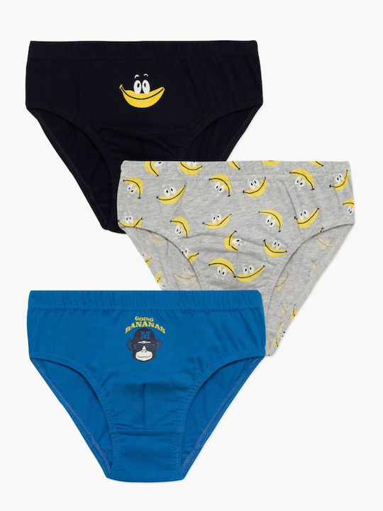 Minerva Bananas Set Kids Panties 3 Pieces Multi...