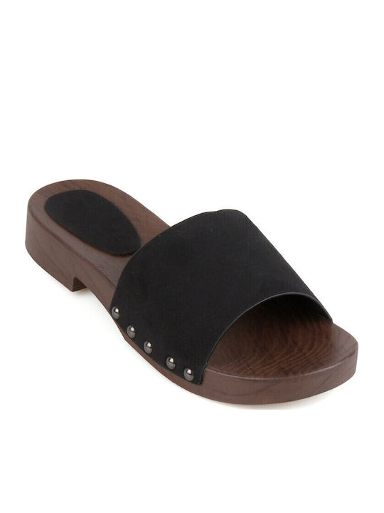 Silia D Flache Sandalen Für Damen Schwarz