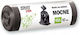 Stella Biodegradable Trash Bags Capacity 160lt 10 Pieces Black