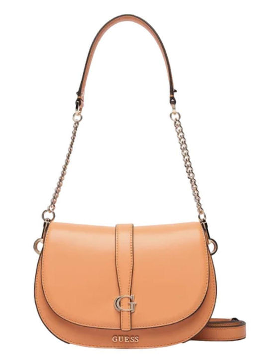 Guess Women's Handbag Shoulder Orange