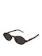Ysl Ochelari De Soare Unisex Cu Ramă Maro Din Plastic Și Lentile Gri SL M161 003