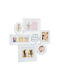 Relaxdays Multi Wall-Mounted Picture Frame 10 Photos Plastic (Various Colors)