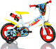 Dino Bikes 12" Kinderfahrrad Stadt Rotes