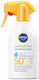 Nivea Babies & Kids Sensitive Protect SPF50+ Αδιάβροχο Παιδικό Αντηλιακό Spray 250ml
